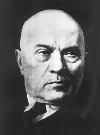 A.Shchusev, author of the Lenin mausoleum project